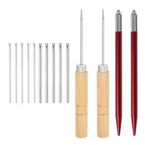 Ioensy - Herramienta De Enraizamiento De Cabello De Muñeca Herramienta De Enraizamiento De Cabello Reborn Para Bricolaje 5X0.6Mm5X0.8Mmneedle