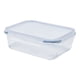 thumbnail image 2 of Contenedor 1500ML Vidrio Rectangular 1 Pieza Transparente, 1 Un, 2 of 2