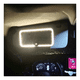 thumbnail image 4 of Espejo De Maquillaje Con 3 Tonos Luz Led Para Auto Coche Marco Negro, 4 of 7
