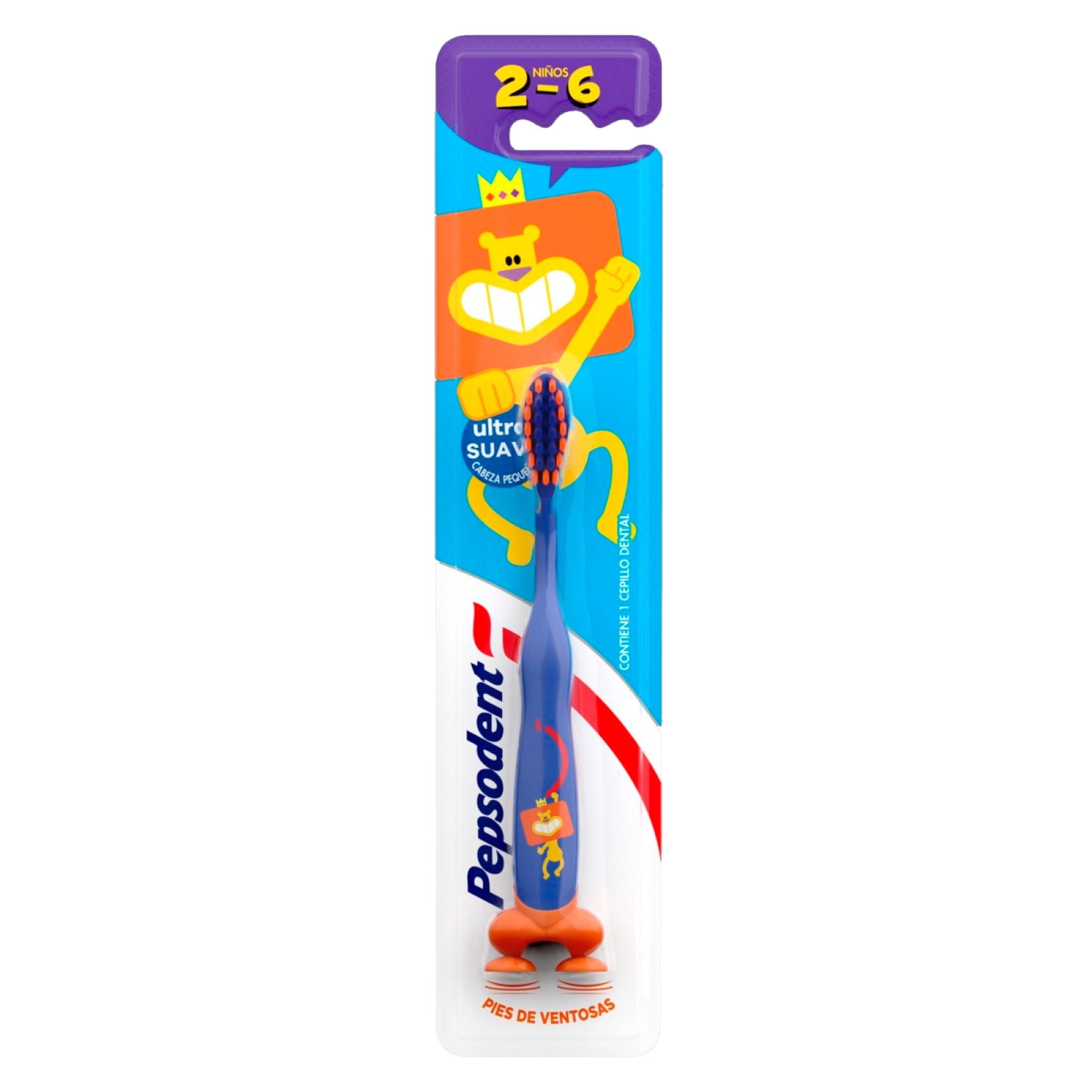 Cepillo De Dientes Minipep Ulra Suave Kids 2 - 6 Años 1un 1 Un Pepsodent