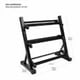 thumbnail image 2 of Rack Mancuernas Centurfit 3 Niveles Gym Barras Soporte 450kg, 2 of 3