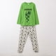 thumbnail image 1 of Pijama Manga Larga Niño Creepers Verde Minecraft, 1 of 4