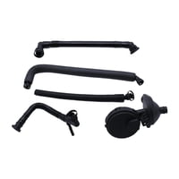 Magideal - Kit De 5 Mangueras De Ventilación De La Válvula De Ventilación Del Cárter De Pcv 11617504536 De Metal Para Bmw