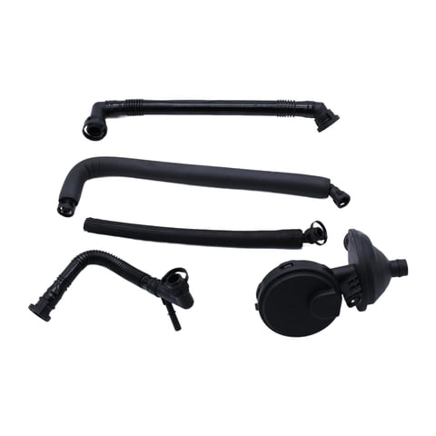 Magideal - Kit De 5 Mangueras De Ventilación De La Válvula De Ventilación Del Cárter De Pcv 11617504536 De Metal Para Bmw