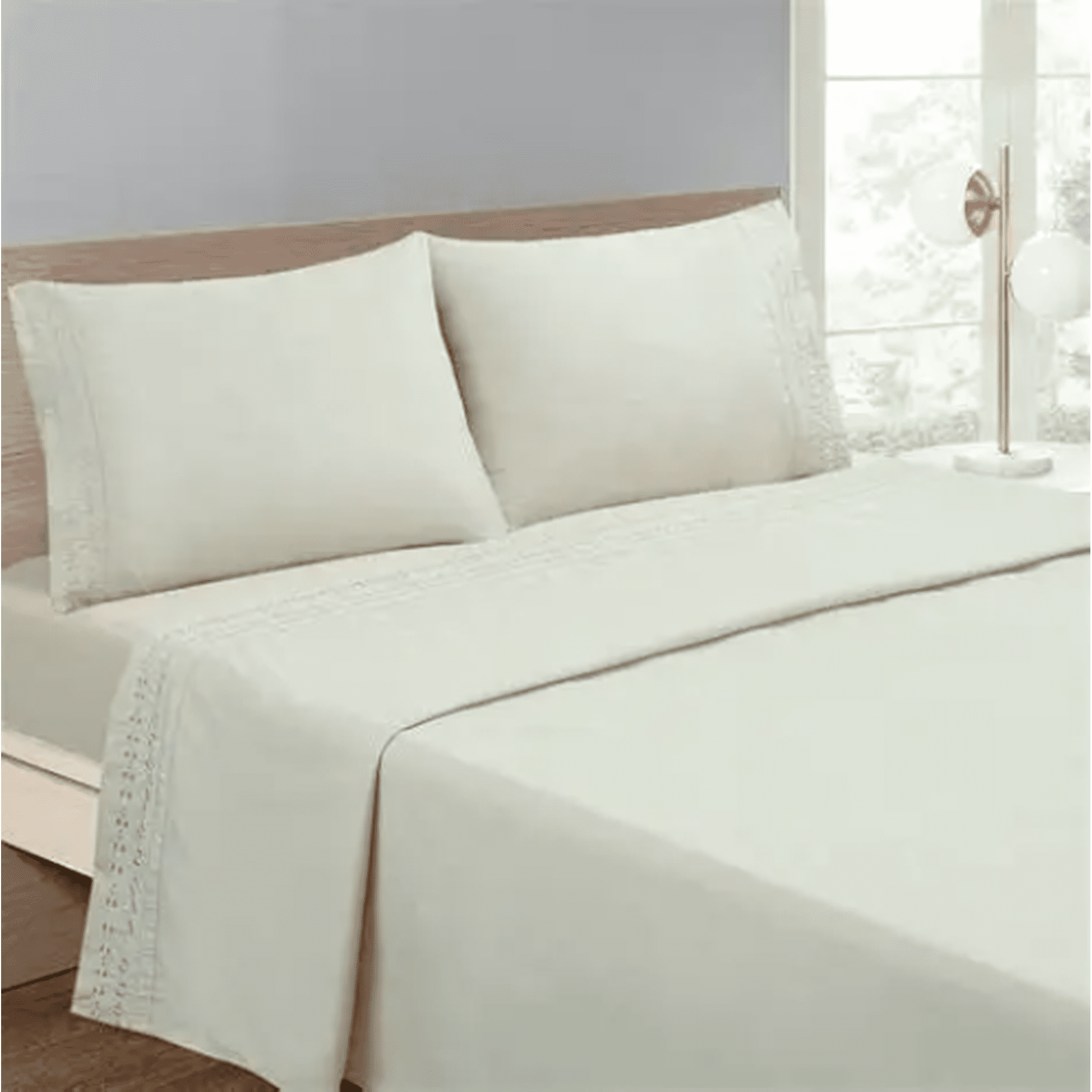 Genérico - Sabanas 200 Hilos King Beige