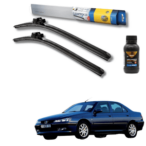 Plumillas Hella Cleantech Para Peugeot 406 1996-2005