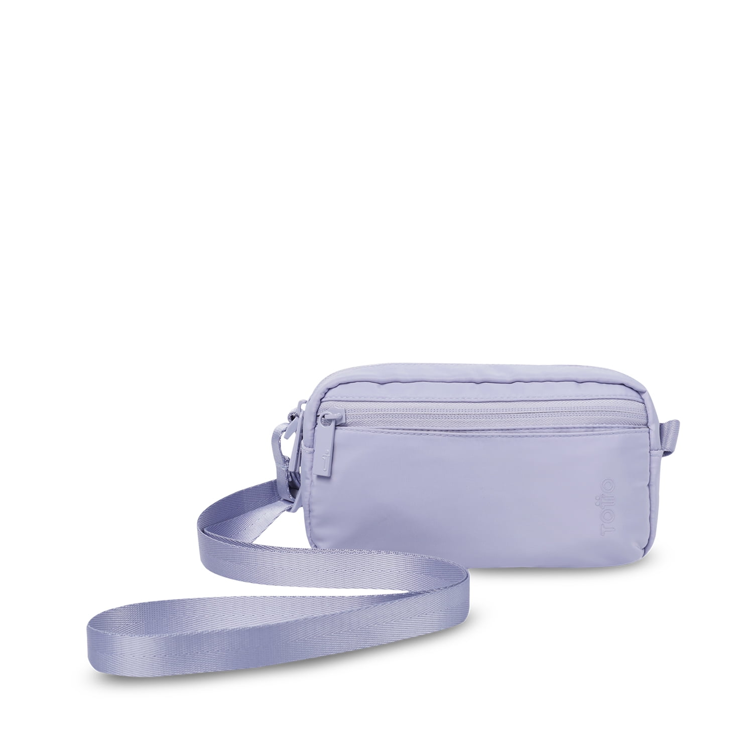 Cartera Riñonera Mujer Bombo Pequeña Morada Totto