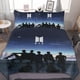 thumbnail image 1 of Bedding Duvet Cover Set of Kids Kpop BTS Comforter Cover Set 3PCS Bedding Set, 1 of 5