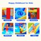 thumbnail image 4 of Castillo inflable con tobogán de agua JOYLDIAS 370x360x230 cm, 4 of 9