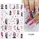 thumbnail image 1 of New Halloween Nail Stickers Evil Pumpkin Spider Vampire Halloween Adhesive Nail Stickers, 1 of 3