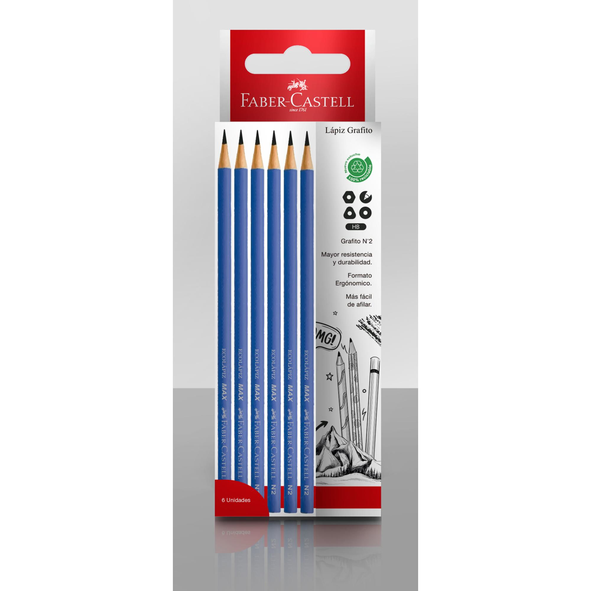 Lápiz Grafito De Madera Faber-Castell