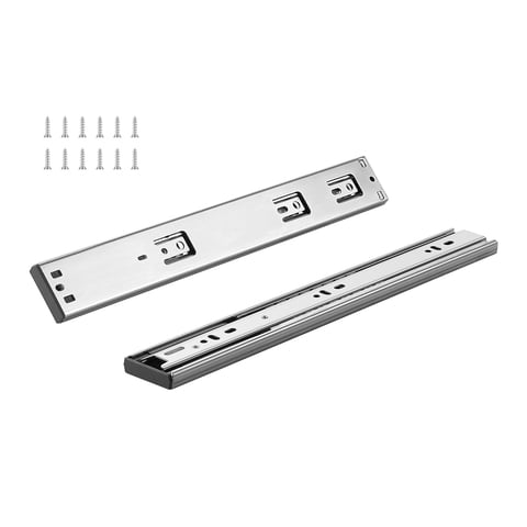 Diapositivas Para Cajones Vevor, 16 Pulgadas, Cierre Suave, Muy Resistentes, 10 Pares