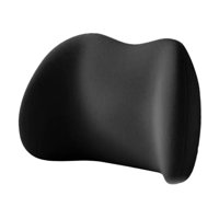 Magideal - Almohada De Apoyo Lumbar Para Asiento De Coche, Práctica, Ahorradora De Espacio, De Espuma Viscoelástica, Para Silla De Oficina, Cojín Para La Parte B Negro