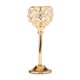thumbnail image 5 of Candelero De Cristal Candelabro Candelabro Centro De Mesa Banquete Dorado 21.5cm, 5 of 5