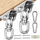 thumbnail image 1 of Perchas giratorias Aisto Heavy Duty de acero inoxidable con una capacidad de 907 kg, 1 of 8