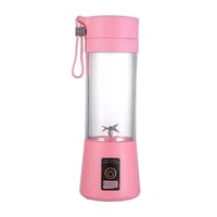 Importclick - Batidora Licuadora Juguera Portátil Usb Recargable 400 Ml Rosa