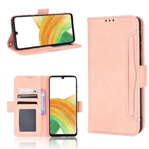 Funda Cartera Magnética para Samsung Galaxy A23 5G- Tarjetero Desmontable, Cuero PU, Soporte