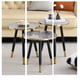 thumbnail image 4 of Set Mesas de Centro Luxury Black & Gold 3 Piezas, 4 of 5