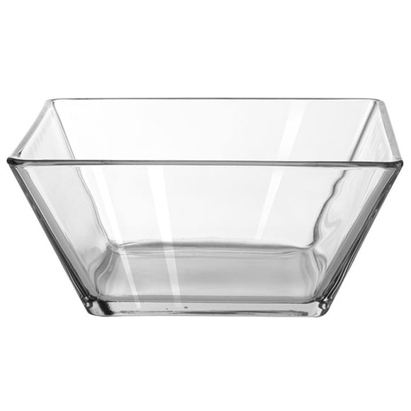 Ensaladera Cuadrada 22 Cm 1 Pieza Transparente vidrio