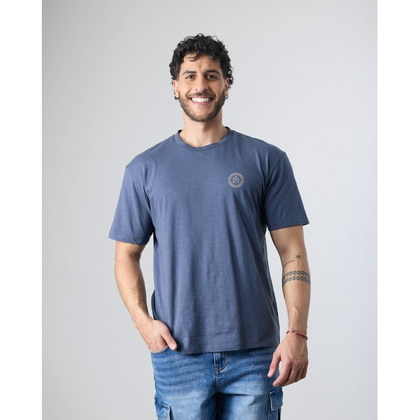 Polera hombre manga corta tipo Bambu XV1700 Polemic