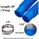 thumbnail image 5 of Manguera de repuesto para bomba de piscina, 1,25 x 41 pulgadas, compatible con bombas de filtro Intex de 607, 637 y 32 mm. Las piscinas elevadas incluyen 6 abrazaderas de manguera, que se pueden reemp, 5 of 7