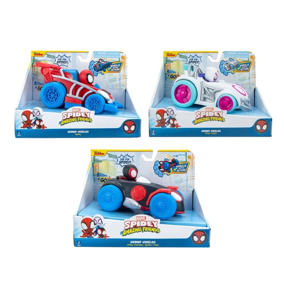 Spidey Vehículo Pull Back, surtido