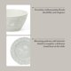 thumbnail image 4 of Juego de vajilla Martha Stewart de 12 piezas en verde salvia, 4 of 8