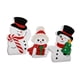 thumbnail image 1 of 3 Piezas De Adornos Navideños De Muñeco De Nieve En Miniatura Decorativos Para Manualidades Navideñas, Juego De Muñeco De Nieve, 1 of 3