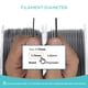 thumbnail image 5 of Filamento Polymaker PolyLite Clear PC para impresora 3D, 1,75 mm, 1 kg, 5 of 5