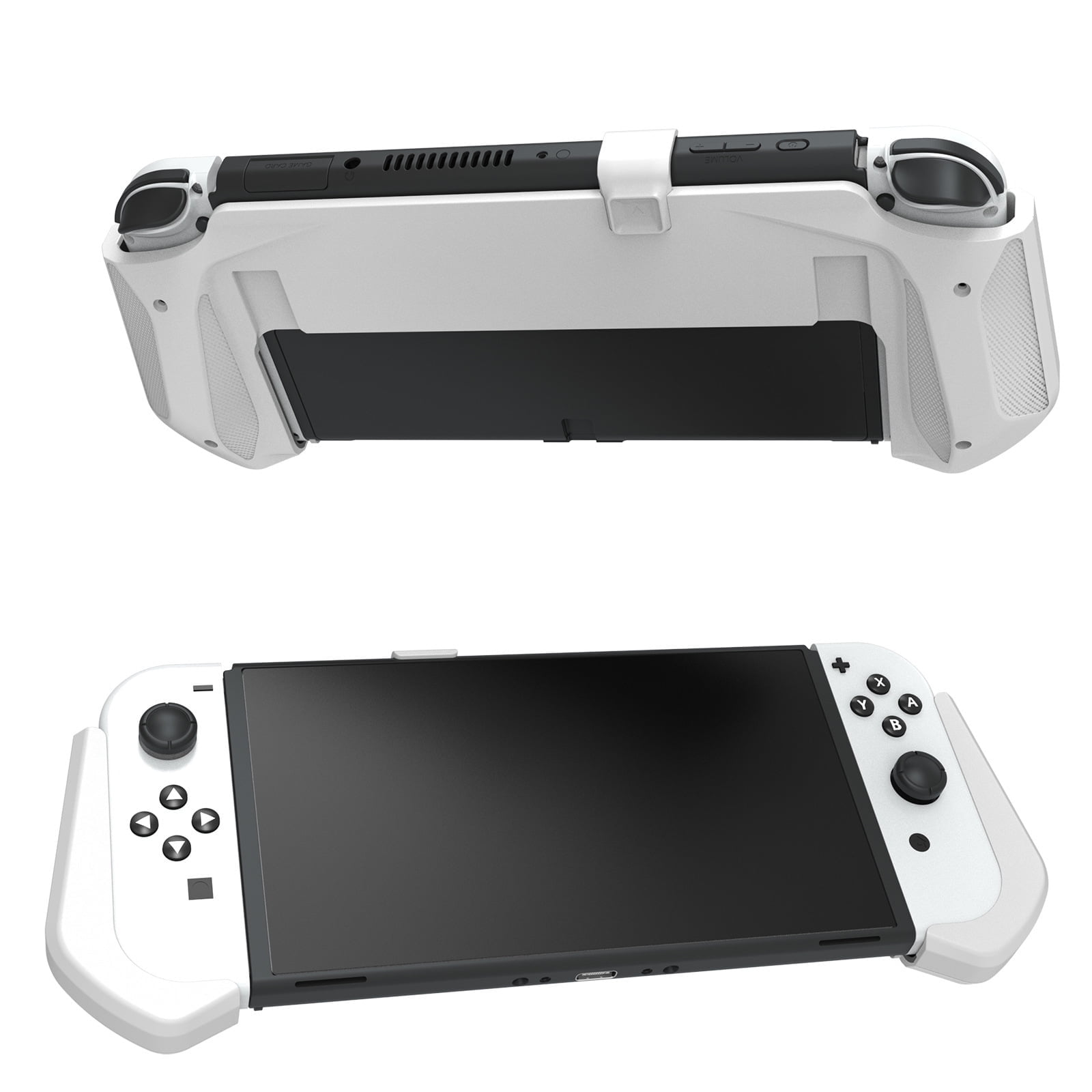 Grip Aaronmei Nintendo Switch Oled Blanco