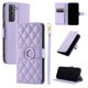 thumbnail image 1 of Funda Acolchada con Anilla y Correa para Samsung Galaxy S22 Slots para Tarjetas Morado, 1 of 5