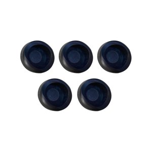 Magideal - 5 Piezas De Cubierta De Botón De Reposapiés De Saxofón, Almohadilla De Reposapiés De Botón De Mano Izquierda Para Piezas De Repuesto De Accesorios De Alto