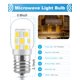 thumbnail image 2 of Bombillas LED Serbion para microondas, 3 W, 400 lm, 2700 K, E17, paquete de 2, 2 of 8