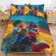 thumbnail image 1 of Super Mario 3-Piece Comforter Set for Bedroom Super Mario Bedding Set for Kids Adults Soft Microfiber Duvet Cover Set with Zipper Closure, 1 of 5
