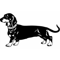 Rienda Libre Graphics - Decomural Dachshund Dog Pet Ws-32635