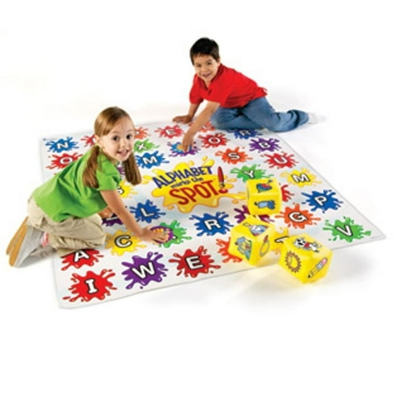 Alfombrilla Learning Resources Alphabet Marks The Spot, 34 unidades