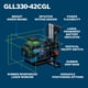 thumbnail image 2 of Nivel Láser Gll330 42cgl Haz Verde 360° Con Bluetooth, 2 of 7