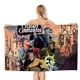 thumbnail image 1 of Comandos Criatura Toalla de playa de secado rápido con diseño temático, regalo para mujeres y niñas, ideal para cumpleaños, fans, amantes de la música, uso en la playa o al aire libre, 78 × 150 cm, 1 of 6