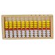 thumbnail image 4 of Abacus Math Toy Para Ni?os Ni?os Contando Abacus Madera Amarillo Rojo Blanco, 4 of 5