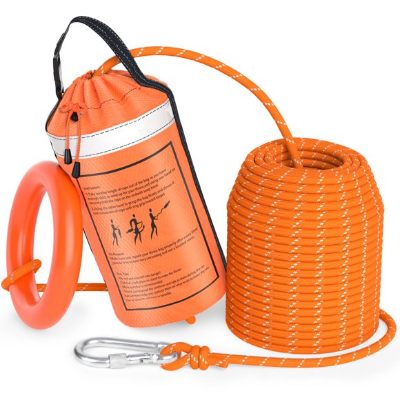 Bolsa de Lanzamiento Aystkniet 15 m 900 kg Cuerda de Rescate