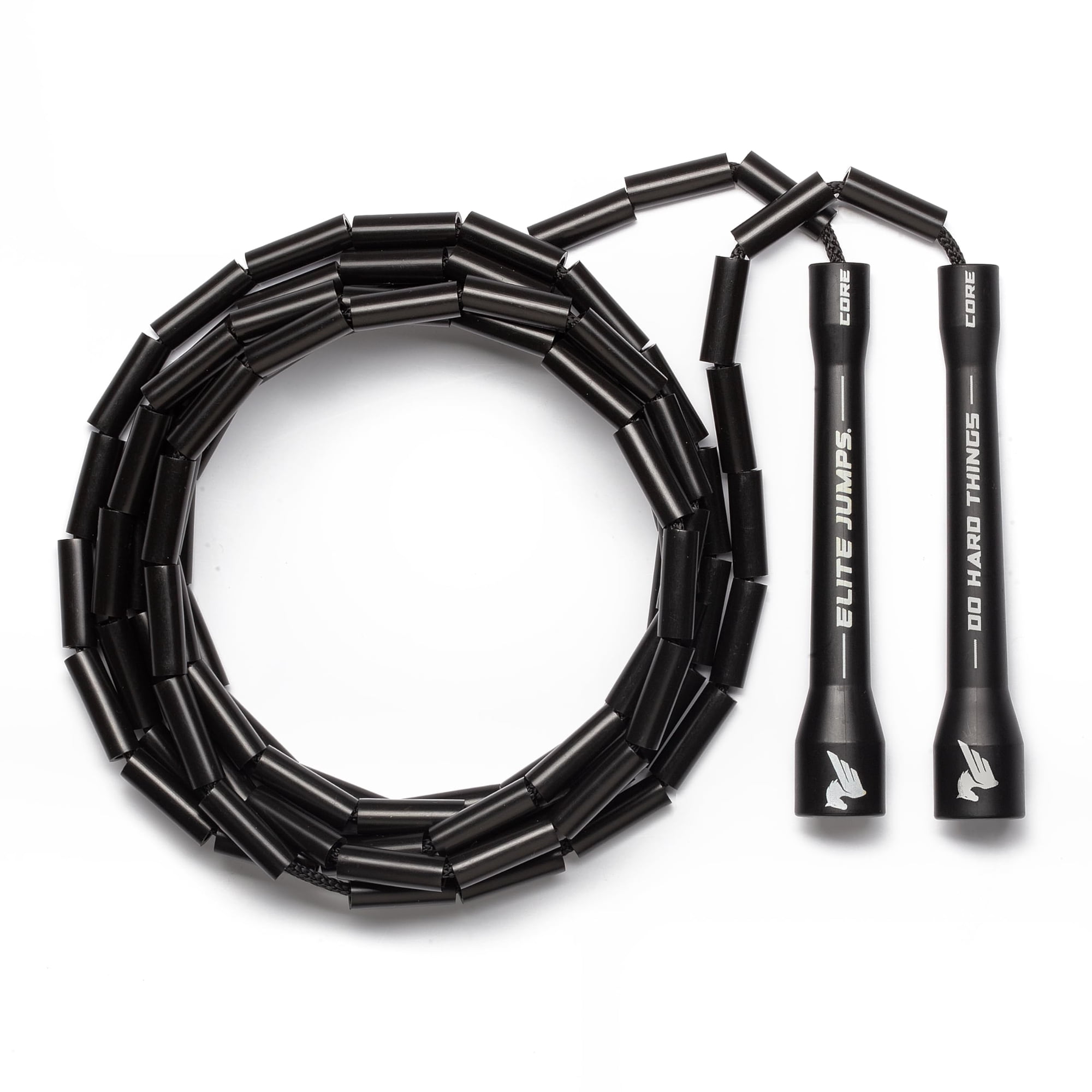 Jump Rope Elitesrs Elite Jumps Do Hard Things 1 M, Negro/negro