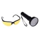 thumbnail image 4 of 100 LED UV Blacklight Linterna 395nm Lámpara De Luz Ultravioleta Con Gafas, 4 of 5
