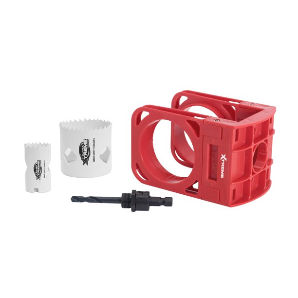Kit de instalación de cerraduras Disston Extreme Bi-Metal de 1 pulgada 2 1/8 pulgadas