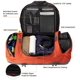 thumbnail image 5 of Bolsa duffel Ubon 65 L Naranja con compartimento para zapatos, 5 of 6