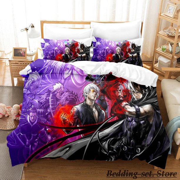 The Of Fighters Bedding Set Bed Set Aldult Kid Bedroom Duvetcover Setsparure de lit