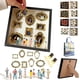 thumbnail image 1 of Kit mini museo personalizado DIY caja sombra figuras focos regalo aniversario, 1 of 8