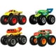 thumbnail image 1 of Toy Trucks Hot Wheels Monster Trucks a escala 1:64, paquete de 4, 1 of 3