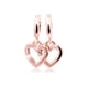 thumbnail image 2 of Dangle Charm Pandora Linked Sister Hearts Split, 2 of 2