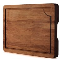 Genérico - Tabla Cortar Madera 38 Cm Profesional Para Carne Y Verduras