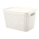 thumbnail image 1 of Canastilla Canasta Organizadora Multiusos Rattan 22 Litros Color Beige, 1 of 2